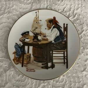 Norman Rockwell Plate